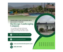 Trusted Hardscape Landscaping Company in San Diego