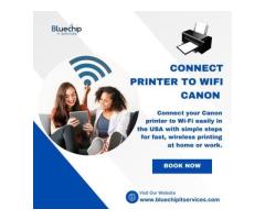 Connect Printer to Wi-Fi Canon in USA