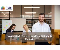 Master MBA in Entrepreneurship at BML Munjal University
