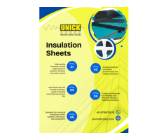 Unick Vibration Insulation Sheets Engineered for Maximum Efficiency Unick Vibration