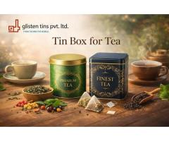 Reliable manufacturer for tin box for tea packaging
