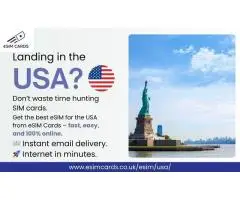 Buy USA eSIM from eSIM Cards Christmas Sale 7% Off