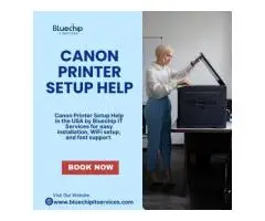 Canon Printer Setup Help in USA