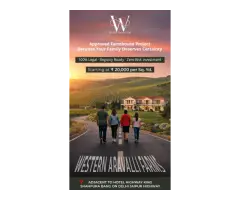 Western Aravalli Farms Premium Hill View Luxury Farms