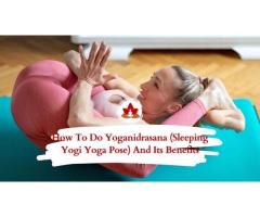 Sleeping Yoga Position