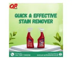 Quick & Effective Stain Remover Solutions by QR Professional