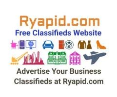 Ryapid.Com - Your Go-To Free Classified Ads Website