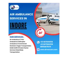 Indore s Fastest Air Ambulance Swift, Expert Care