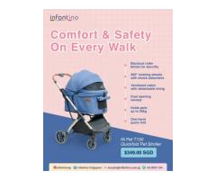 Cat Stroller for Safe and Comfortable Pet Outings - 2