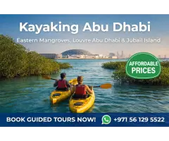 Anantara Kayaking Abu Dhabi Price & Experience Details