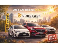 Most loved used car dealers in Surrey