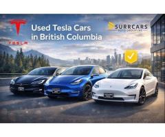 Best Dealers of Used Tesla Cars For Sale In british Columbia