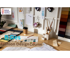 BDes in Fashion Design M.S. Ramaiah University of Applied Sciences