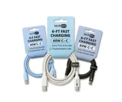 10ft USB-C to Lightning Cable Braided Rite Distribution