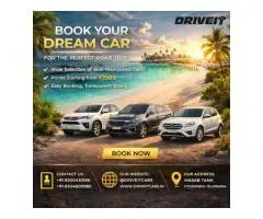 Book self drive car in Hyderabad