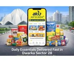 Daily Grocery Essentials Delivered in Dwarka Sector 27