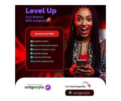 UniQ Purple The Kingmaker CAC Registration & Global Account Verification Nigeria