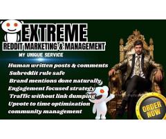 Reddit service business marketing