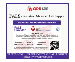 Fast PALS Certification &amp Renewal Self-Paced Online Training with Instant AHA eCard