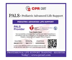 Fast PALS Certification &amp Renewal Self-Paced Online Training with Instant AHA eCard