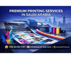 Printing Company Saudi Arabia DC Print KSA