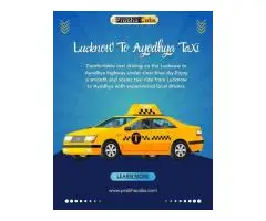 Lucknow to Ayodhya Taxi Service at Best Price