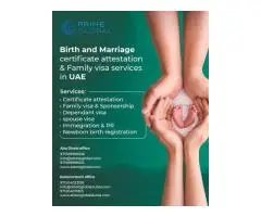 Professional Marriage & Birth Certificate Attestation UAE Prime Global Attestation