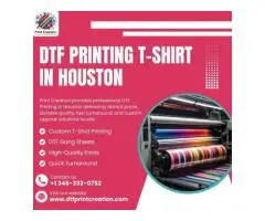 Heather Crew Neck T-Shirt in Houston Creedmoor