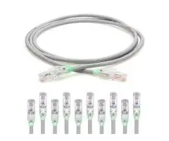 EVO Traceable Ethernet Cat6 Cables Multi-Length Patch Cords 10 Pack