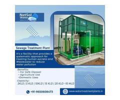 Reliable Sewage Treatment Plant STP Manufacturer in Noida