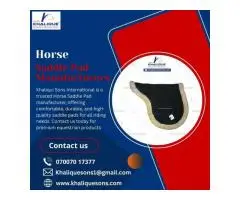 Horse Saddle Pad Manufacturers Premium Equestrian Products