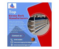 Top Kirana Rack Manufacturers in India Mesco Storage Systems