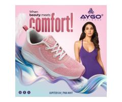 Explore the Best Running Shoes For Women in India Aygo Footwear