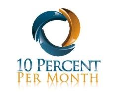 10 percent per month