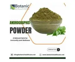 Andrographis Powder - Natural Herbal Ingredient for Immunity Support