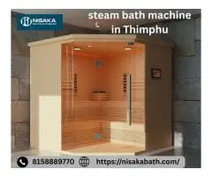 Steam Bath Machine in Thimphu Spa & Wellness Solutions