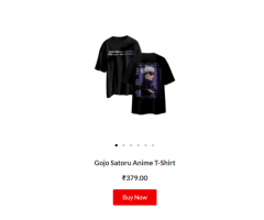 Bold Anime Print Graphic Tee Modern Streetwear - 2