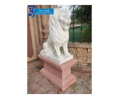 Hindu God Statues Marble Lion Statues