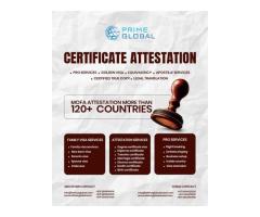 Streamlined Certificate Attestation Solutions for the UAE