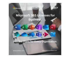 Microsoft 365 Licenses for Business Flexible Plans for Every Organization