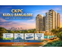 Discover CKPC Kudlu A New Pre-Launch Residential Development