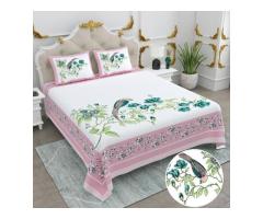 Order Bulk Conventional Hotel Bed Sheets from Jaipur Wholesale Market