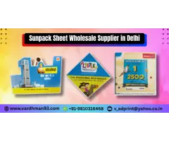 Sunpack Sheet Board Printing in Delhi Waterproof Printing Solutions