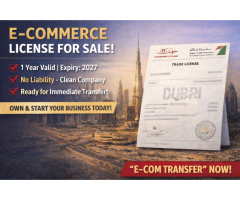 Active E-commerce Trade License For Sale