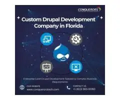 Custom Drupal Development Company in Florida Conquerors Tech