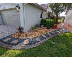 Concrete Lawn Edging Near Vero Beach, FL - 2