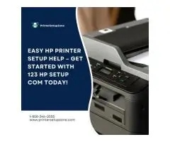 Easy HP Printer Setup Help Get Started with 123 hp setup com Today