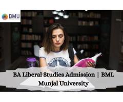BA Liberal Studies Admission BML Munjal University Apply Now