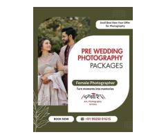 Collect memories to your wedding with help of hiring photographer and select pre wedding packsge