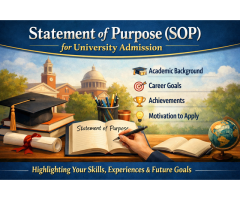 Statement of Purpose SOP for University Admission